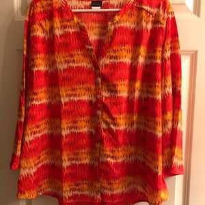 Sparkling orange top